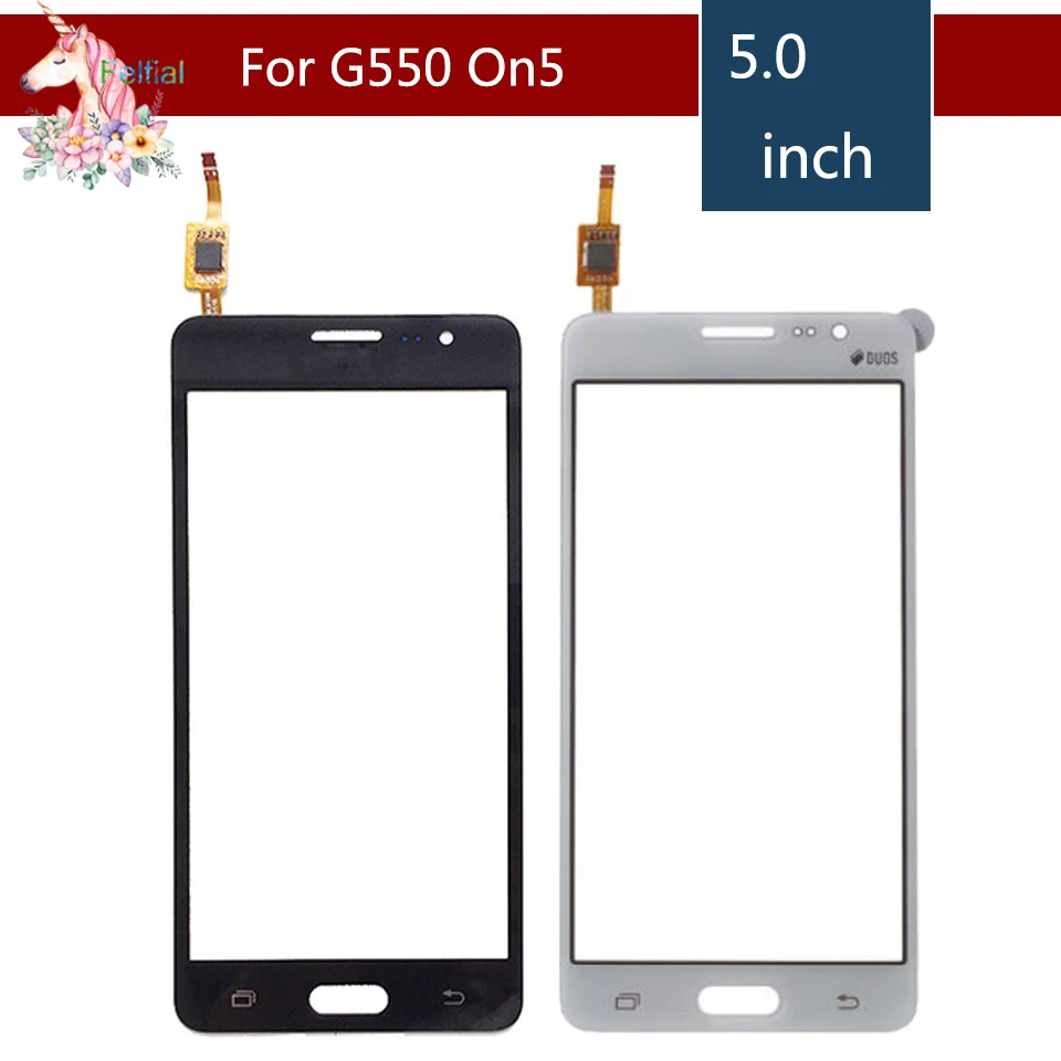 5.0" For Samsung Galaxy On5 G5500 G550 LCD Display With Touch Screen Digitizer Sensor Replacement
5.0" For Samsung Galaxy On5 G5500 G550 LCD Display With Touch Screen Digitizer Sensor Replacement