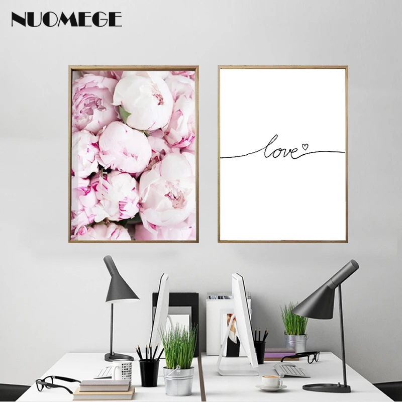 Peonies Print Pink Wall Art Quote "Love" poster Flower Peony Rose Canvas Painting Minimalist Botanical Wall Picture Decoration
Peonies Print Pink Wall Art Quote "Love" poster Flower Peony Rose Canvas Painting Minimalist Botanical Wall Picture Decoration
