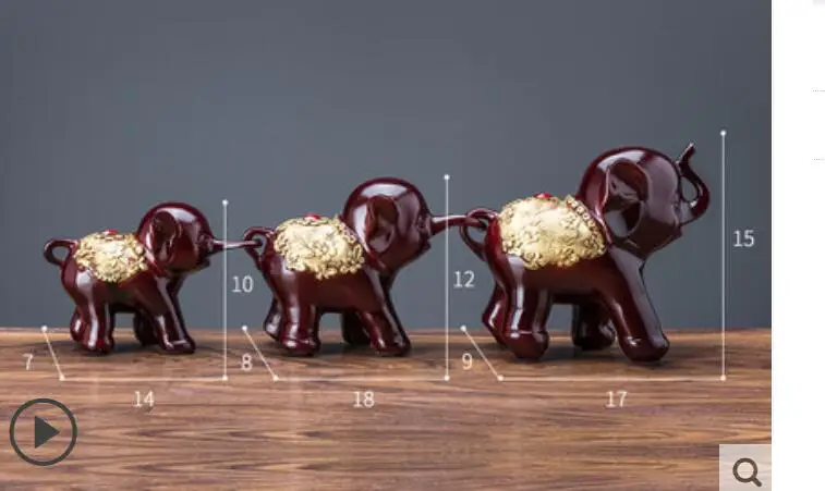 Boutique three small elephant furnishings sitting room wine TV ark places originality to live porch adornment small decoration
Boutique three small elephant furnishings sitting room wine TV ark places originality to live porch adornment small decoration