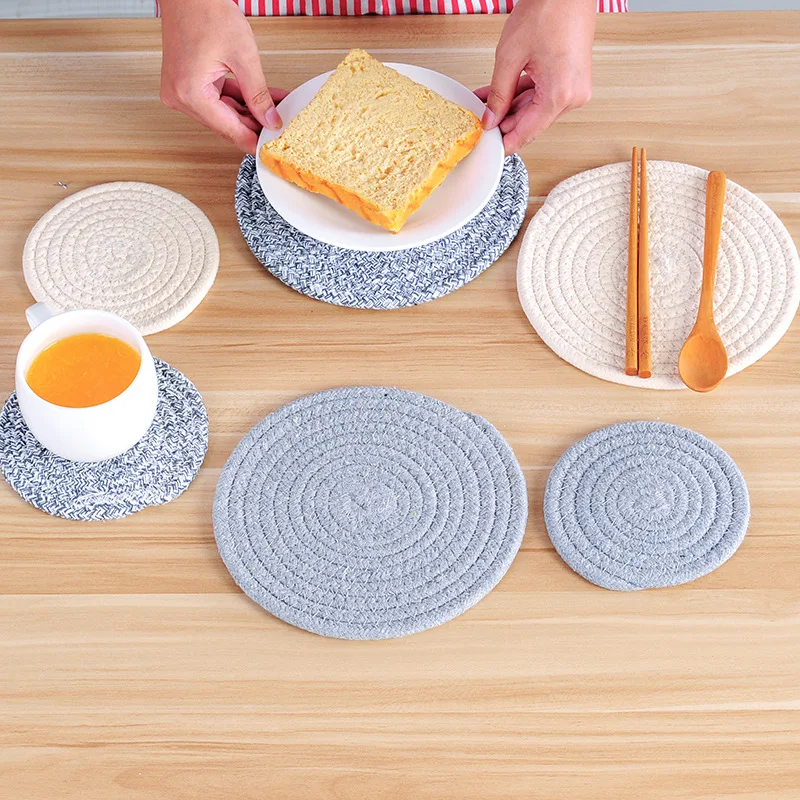 Eworld 3PCS Creative Cotton Lined Western Pad Placemat Insulation Cup Holder Dining Table Mat Bowls Coasters Kitchen Accessories
Eworld 3PCS Creative Cotton Lined Western Pad Placemat Insulation Cup Holder Dining Table Mat Bowls Coasters Kitchen Accessories