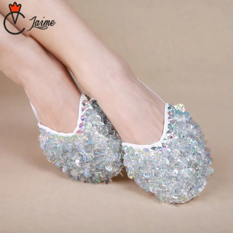 Dancewear Women Ballet Flats Belly Dance Practice Shoes Beaded Shoe Pads Half foot shoe toe shoes
Dancewear Women Ballet Flats Belly Dance Practice Shoes Beaded Shoe Pads Half foot shoe toe shoes