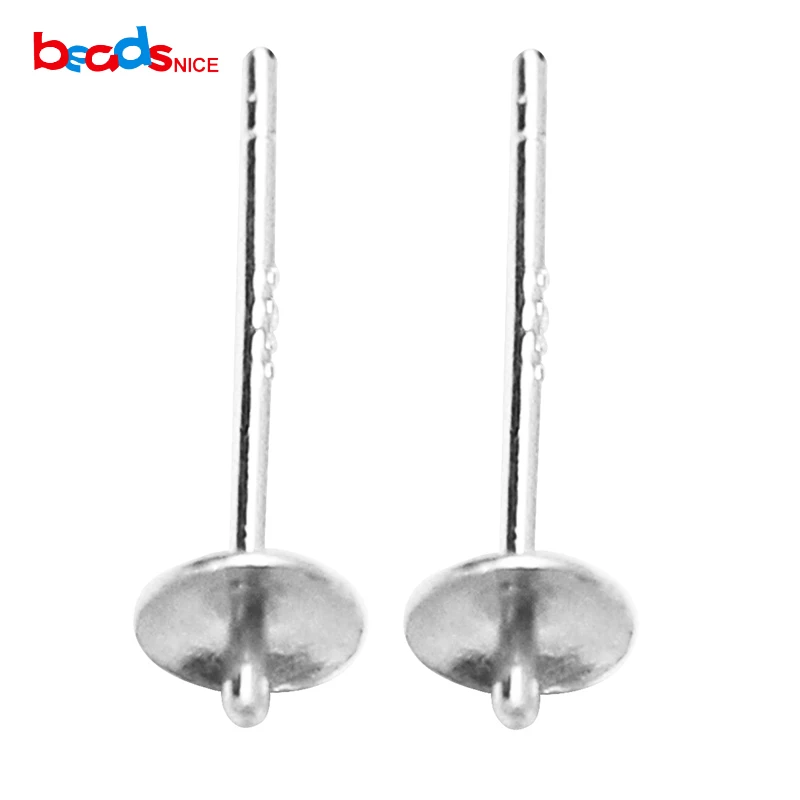 Beadsnice ID 25341 new earing component in 925 sterling silver stud earrings jewelry making for her
Beadsnice ID 25341 new earing component in 925 sterling silver stud earrings jewelry making for her