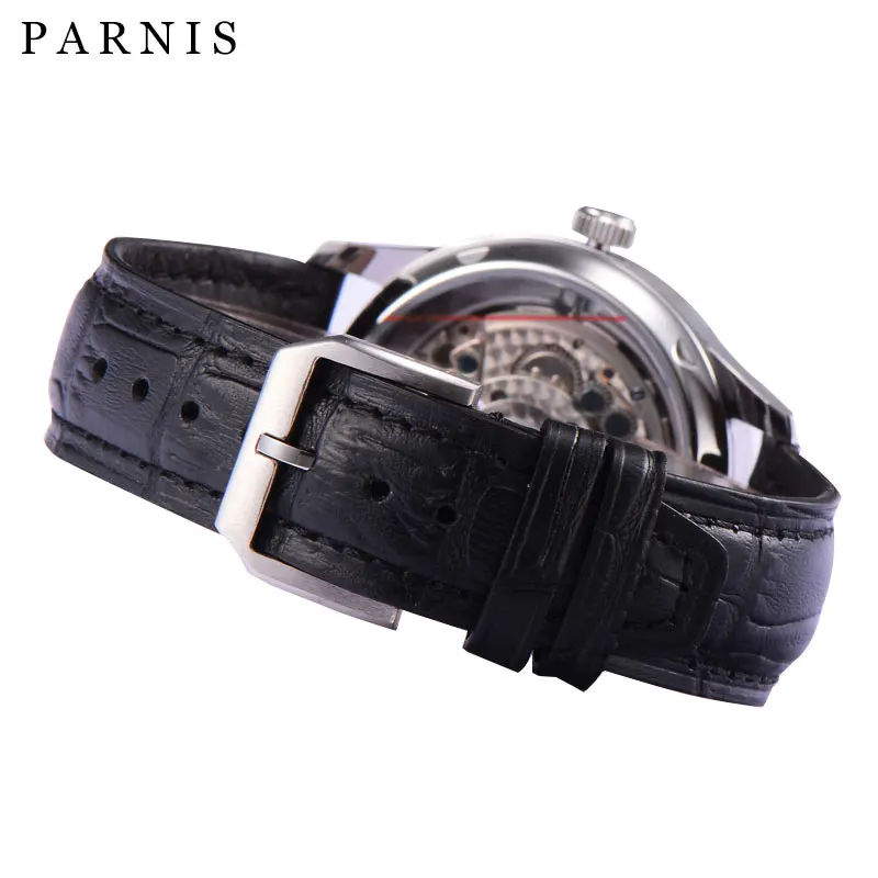 Free shipping 43mm Parnis Skeleton Watch Automatic Watch PVD Case Men Power Reserve Tourbillon Mechanical Watches Men Gift
Free shipping 43mm Parnis Skeleton Watch Automatic Watch PVD Case Men Power Reserve Tourbillon Mechanical Watches Men Gift