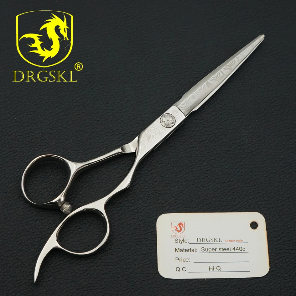DRGSKL senior Damascus pattem barber hair scissors, professional hairdressing scissors 5.5 inch hair cut scissors
DRGSKL senior Damascus pattem barber hair scissors, professional hairdressing scissors 5.5 inch hair cut scissors