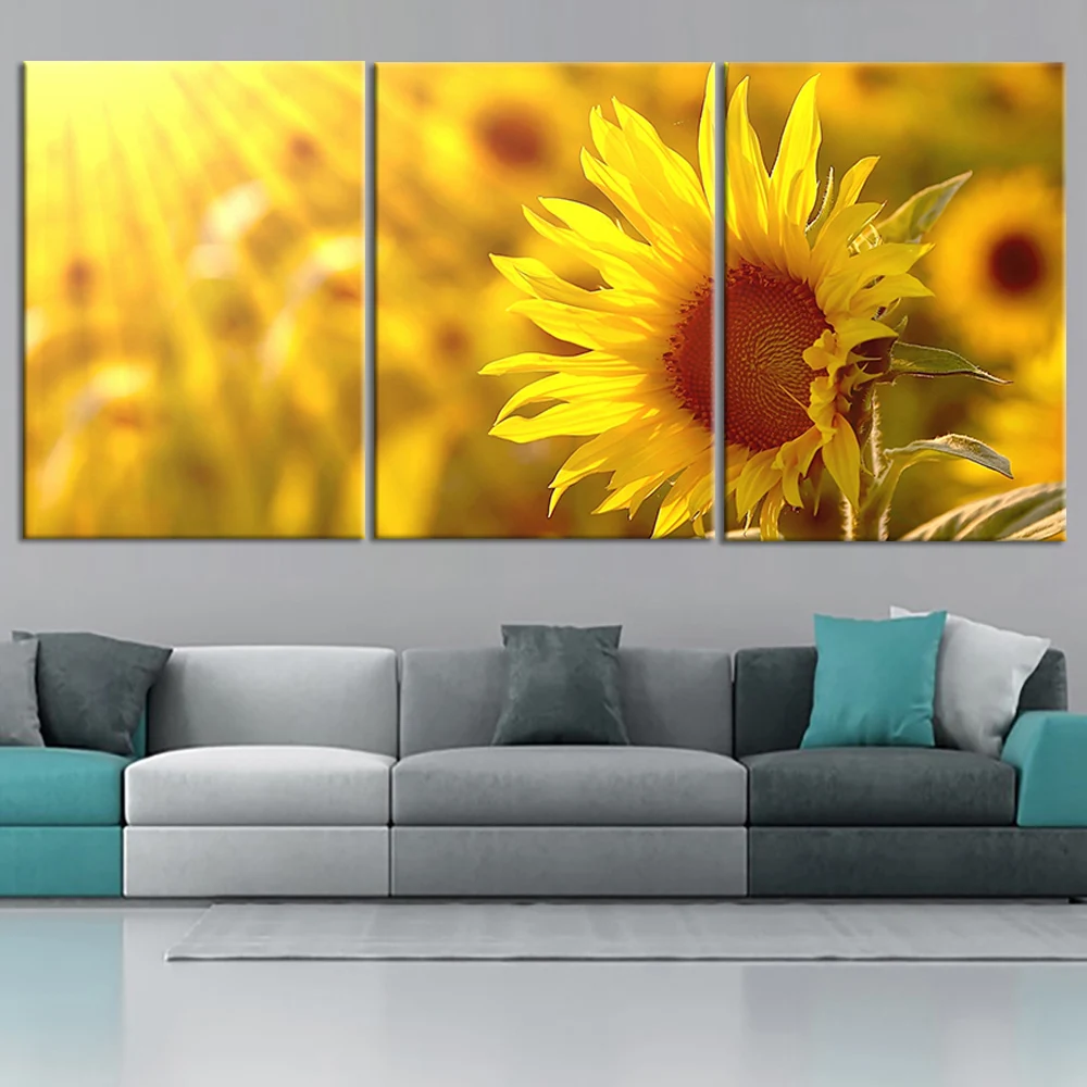 CLSTROSE Special Offer Beautiful Sunflower Canvas Painting 3 Pieces Wall Art Flower Paintings For Living Room Home Decoration
CLSTROSE Special Offer Beautiful Sunflower Canvas Painting 3 Pieces Wall Art Flower Paintings For Living Room Home Decoration