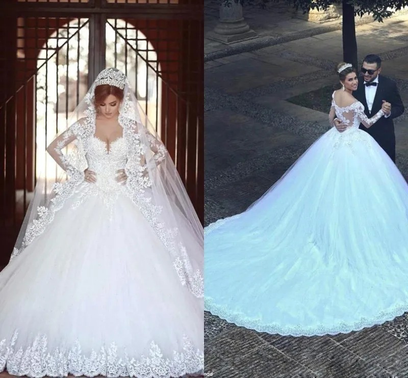 Best Selling 2016 Wedding Dress Swetheart Full Sleeves Off The Shoulder Bridal Gown Appliqued Zipper Back Chapel Train Ball Gown
Best Selling 2016 Wedding Dress Swetheart Full Sleeves Off The Shoulder Bridal Gown Appliqued Zipper Back Chapel Train Ball Gown