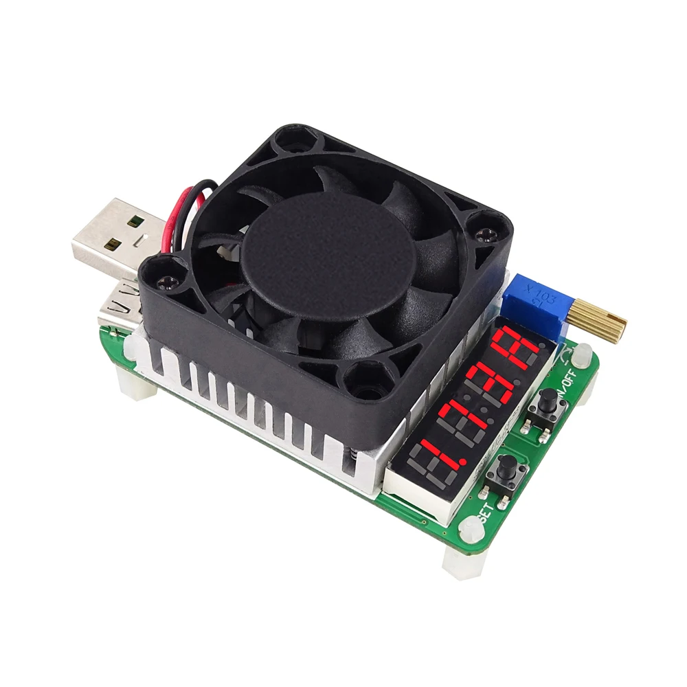 USB Интеллектуальная защита регулируемый 5A 25V 35W Вольтметр постоянного тока