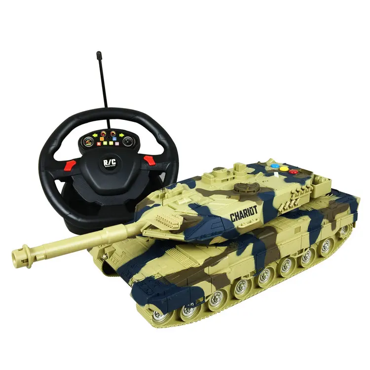 New Tank Four-channel Steering Wheel Remote Control Tank Will Tell The Story Of Music Lights Children's Toys 2021
New Tank Four-channel Steering Wheel Remote Control Tank Will Tell The Story Of Music Lights Children's Toys 2021