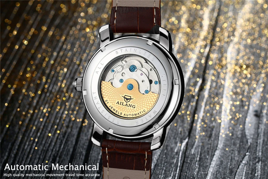 Top Brand Luxury Classic Tourbillon Relogio Men's Watch Automatic Self-Wind Watch Male Business Waterproof Mechanical Watches
Top Brand Luxury Classic Tourbillon Relogio Men's Watch Automatic Self-Wind Watch Male Business Waterproof Mechanical Watches