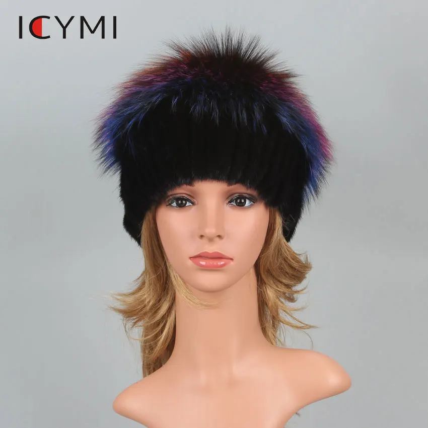 ICYMI Fashion Winter Hats For Women Real Mink Fur Hat Female Patchwork Fox Fur Mix Color Elastic Knitting Beanies Warm 2019 New
ICYMI Fashion Winter Hats For Women Real Mink Fur Hat Female Patchwork Fox Fur Mix Color Elastic Knitting Beanies Warm 2019 New