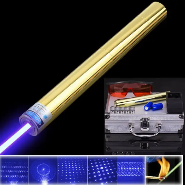 High Power 2W Lengthen Blue Laser Pointers 450nm Lazer sight Flashlight Burning Match/Burn cigars included 18650 battery
High Power 2W Lengthen Blue Laser Pointers 450nm Lazer sight Flashlight Burning Match/Burn cigars included 18650 battery
