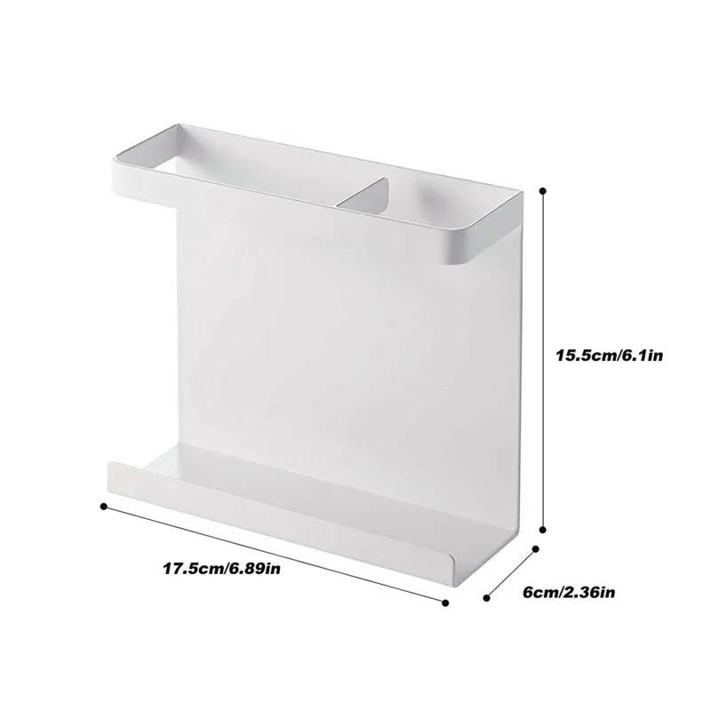 Japanese Style Kitchen Shelf Plastic Wrap Condiment Storage Rack Refrigerator Magnet Rack Creative Kitchen Tools Organization
Japanese Style Kitchen Shelf Plastic Wrap Condiment Storage Rack Refrigerator Magnet Rack Creative Kitchen Tools Organization