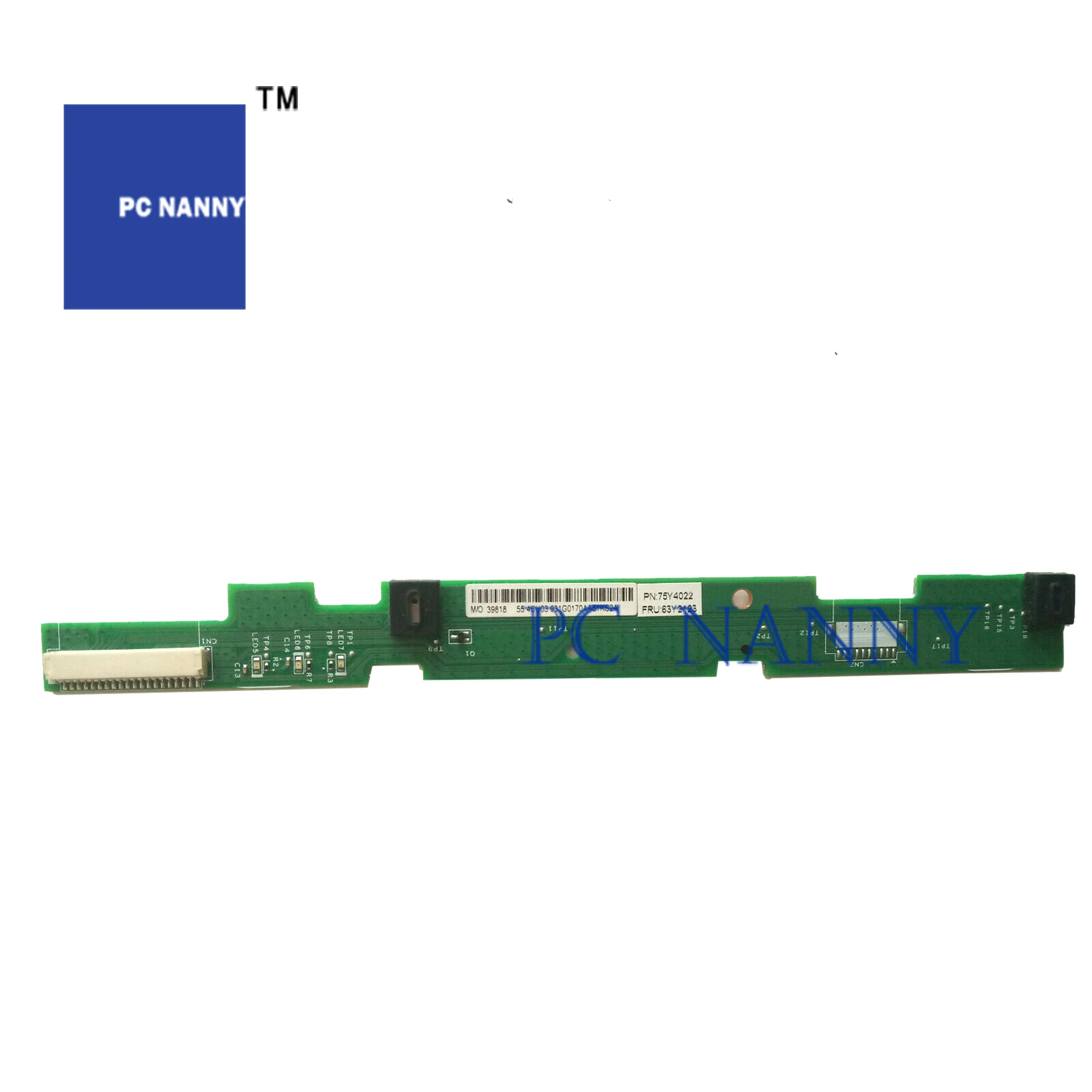 PCNANNY FOR Lenovo Thinkpad T510 LED Board 75Y4022 63Y2123 55.4CU03.031 test good
PCNANNY FOR Lenovo Thinkpad T510 LED Board 75Y4022 63Y2123 55.4CU03.031 test good