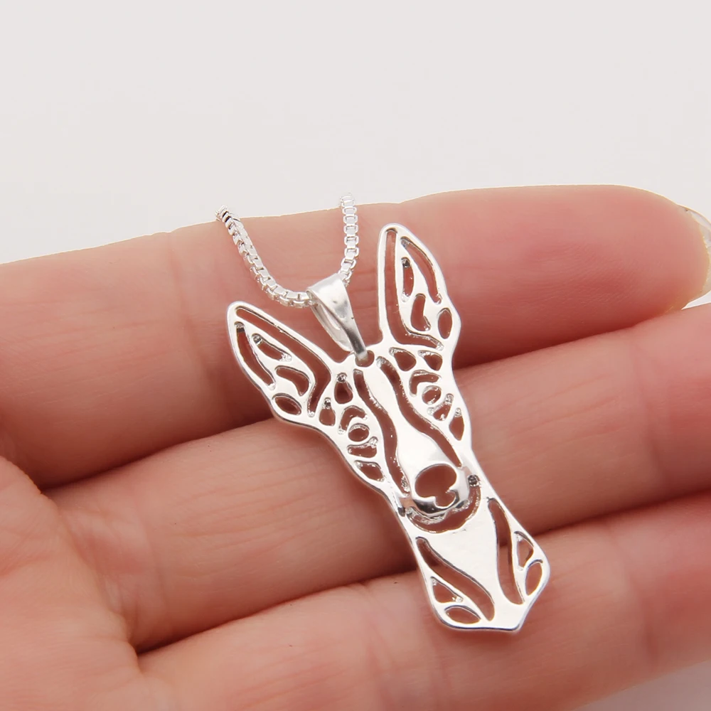 Ibizan Hound Dog Necklace Dog Lover Paw Print Necklace Necklaces Pendants Silver Plated Choker Women Statement Lead Free
Ibizan Hound Dog Necklace Dog Lover Paw Print Necklace Necklaces Pendants Silver Plated Choker Women Statement Lead Free