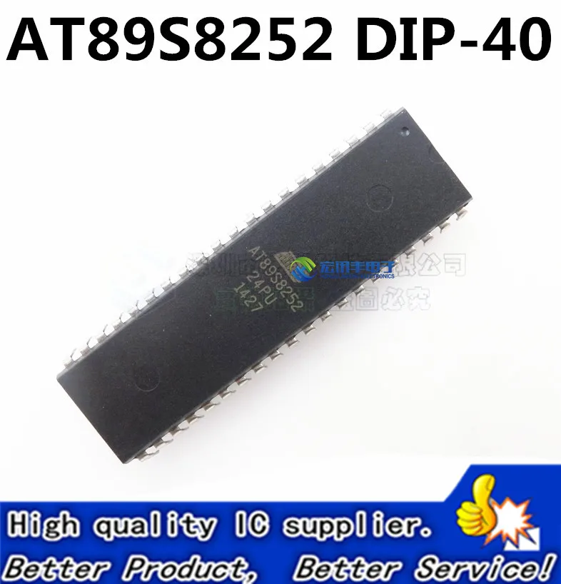 SHARCOH 5pcs New original single-chip AT89S8252-24PI AT89S8252-24PU AT89S8252-24PC AT89S8252
SHARCOH 5pcs New original single-chip AT89S8252-24PI AT89S8252-24PU AT89S8252-24PC AT89S8252