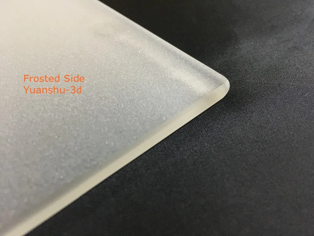 2PCS Snapmaker 334 x 364 x 3MM 3d Printer Build Plate Frosted Borosilicate Glass Better Adhesion Custom Size Version
2PCS Snapmaker 334 x 364 x 3MM 3d Printer Build Plate Frosted Borosilicate Glass Better Adhesion Custom Size Version