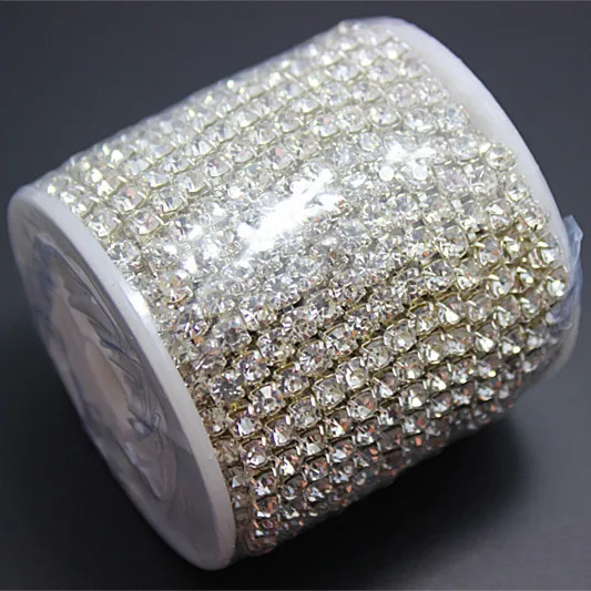 SS12 densify crystal stone silver base,retail Crystal rhinestone cup chain,sewing garment accessories150011A
SS12 densify crystal stone silver base,retail Crystal rhinestone cup chain,sewing garment accessories150011A