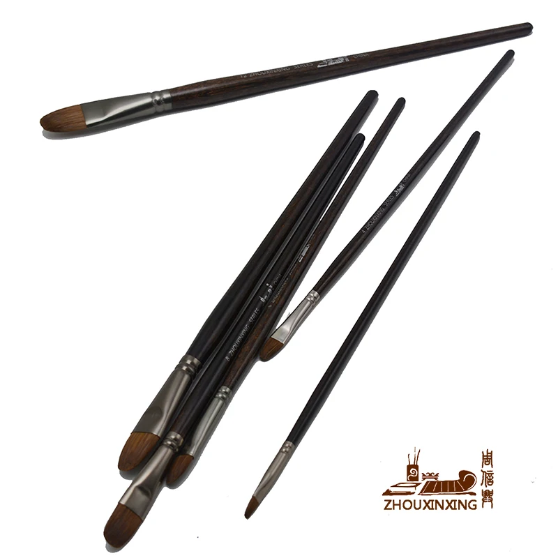 ZHOUXINXING 6pcs/Set,high-grade weasel hair brush acrylic nature painting brush tongue peak wooden brush Drawing Art Supplie
ZHOUXINXING 6pcs/Set,high-grade weasel hair brush acrylic nature painting brush tongue peak wooden brush Drawing Art Supplie
