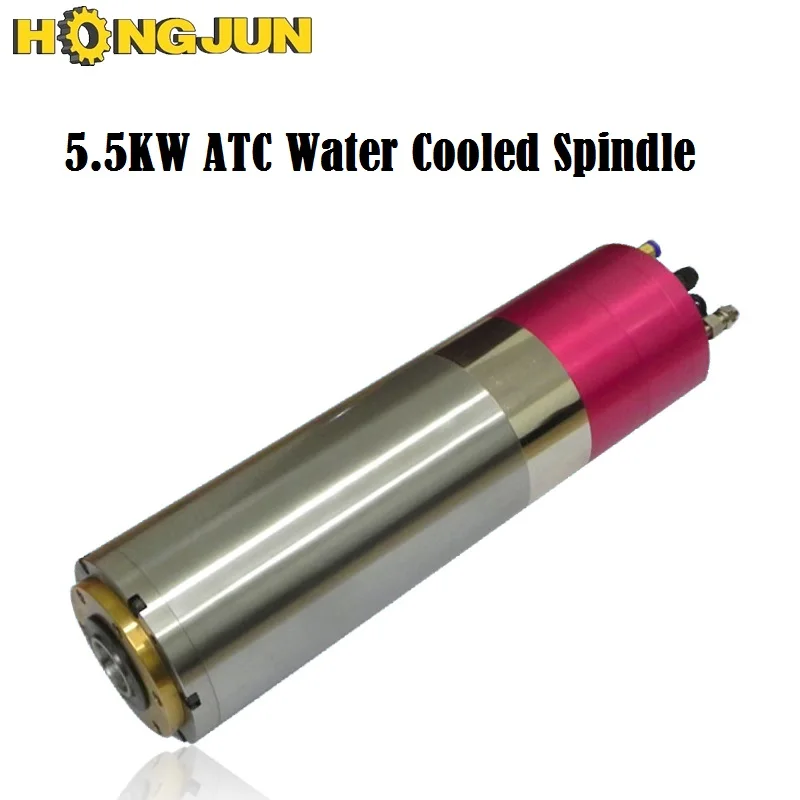 HONGJUN Factory made CNC spindle 5.5kw Water Cooled Atc Spindle for CNC Router
HONGJUN Factory made CNC spindle 5.5kw Water Cooled Atc Spindle for CNC Router