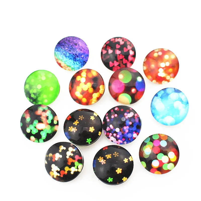New arrive 50pcs/lot multicolor pattern random Snap Button Print Glass Snap Charms Fit 18mm DIY Ginger Snap Bracelet Jewelry
New arrive 50pcs/lot multicolor pattern random Snap Button Print Glass Snap Charms Fit 18mm DIY Ginger Snap Bracelet Jewelry