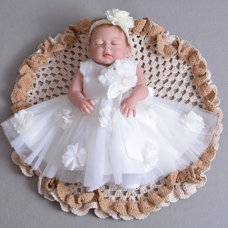 55 см всего тела силикона reborn baby doll игрушки Реалистичные очаровательны закрытыми