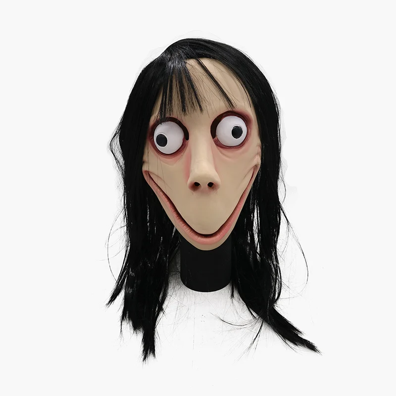 Латексная Маска Momoo для косплея, игровые маски Momo для мужчин и женщин, взломанная игра, Хэллоуин, птичий клюв
Латексная Маска Momoo для косплея, игровые маски Momo для мужчин и женщин, взломанная игра, Хэллоуин, птичий клюв