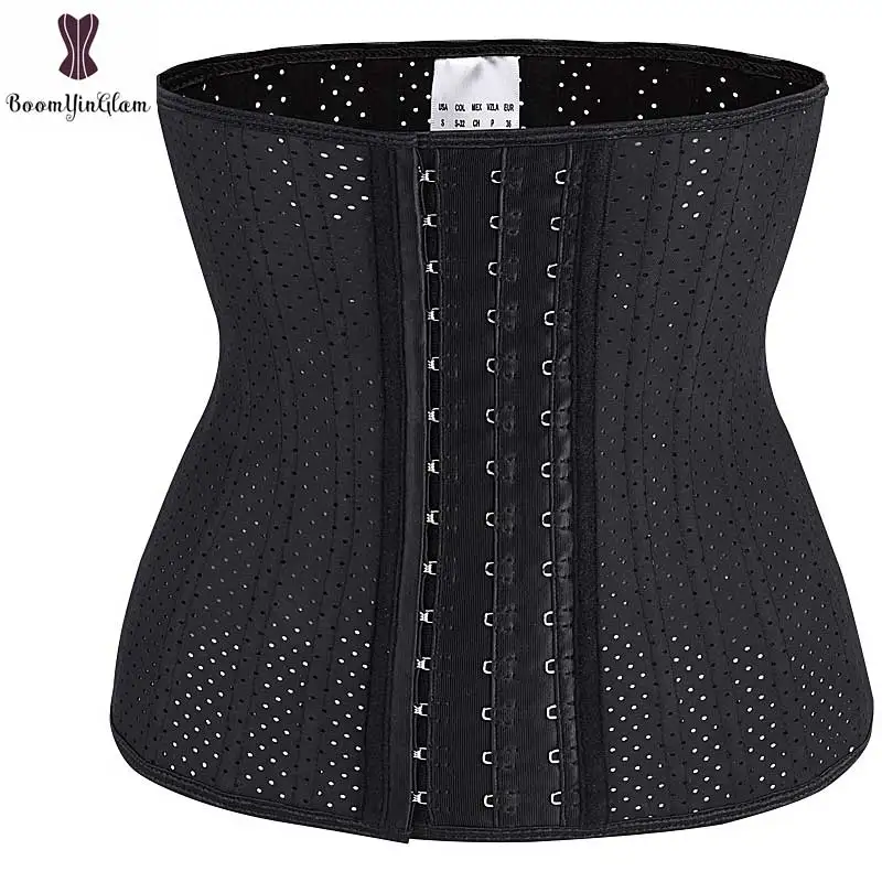 Breathable Smooth Latex Waist Trainer 25 Spiral Steel Boned Corset Underbust Waist Cincher Hooks & Eyes Waist Trimmer Bodyshaper
Breathable Smooth Latex Waist Trainer 25 Spiral Steel Boned Corset Underbust Waist Cincher Hooks & Eyes Waist Trimmer Bodyshaper