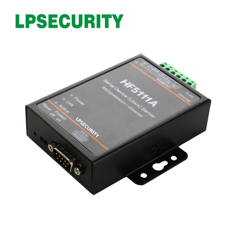 Преобразователь LPSECURITY HF5111A Linux ethernet rs485 RS232/RS485/RS422 в Ethernet | Безопасность и защита