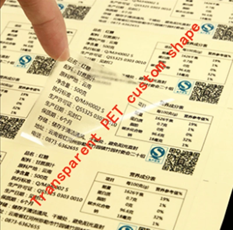 Silver Transparent stickers printing stickers a variety of sizes Qr code becomes becomes logo stickers trademark customized
Silver Transparent stickers printing stickers a variety of sizes Qr code becomes becomes logo stickers trademark customized