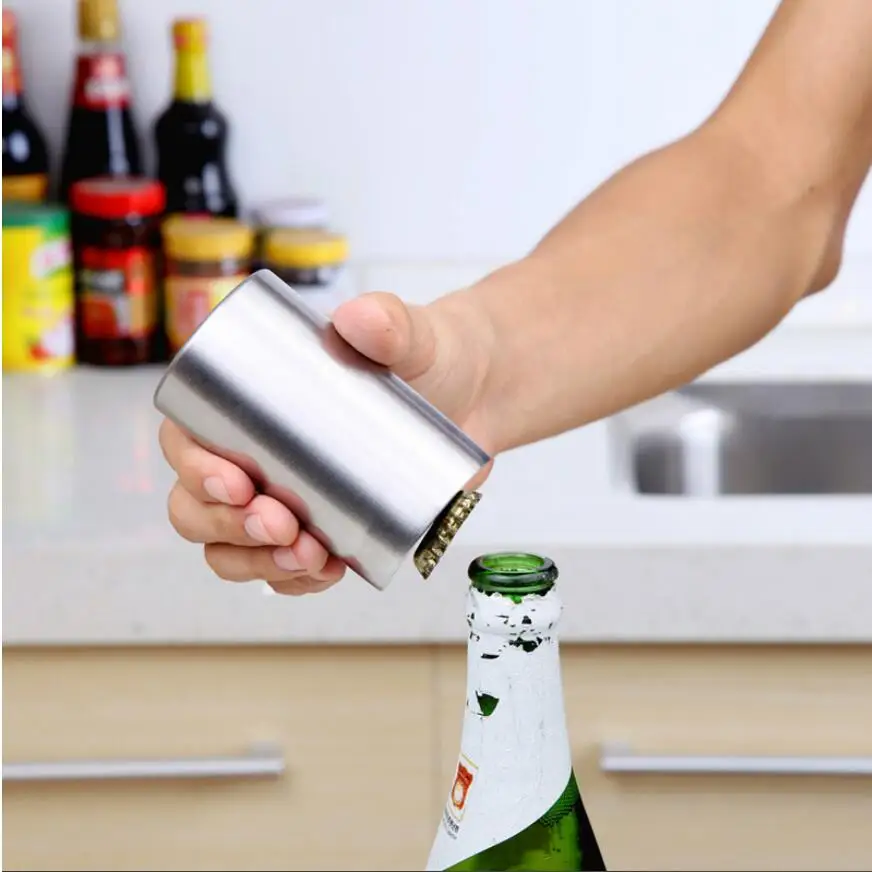 Stainless Steel Beer Bottle Opener Automatic Bottle Openers Beer Soda Cap Red Wine Bottle Opener Bar Kitchen Tools 80pcs/sets
Stainless Steel Beer Bottle Opener Automatic Bottle Openers Beer Soda Cap Red Wine Bottle Opener Bar Kitchen Tools 80pcs/sets