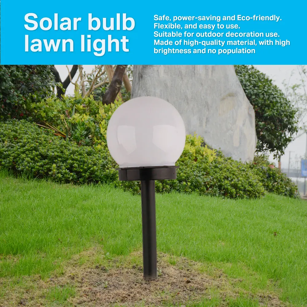 1-5PCS Outdoor Solar Light Garden Yard Led Landscape Path Waterproof IP44 LED Round Lawn Light
1-5PCS Outdoor Solar Light Garden Yard Led Landscape Path Waterproof IP44 LED Round Lawn Light