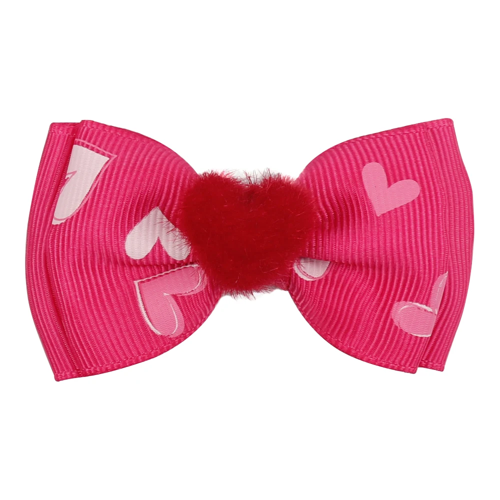 2pcs/lot 2.5 Inch Mini Hair Clips Valentine's Day Hair Bow Boutique Love Heart Printed Bow For Girls Handmade Hair Accessories
2pcs/lot 2.5 Inch Mini Hair Clips Valentine's Day Hair Bow Boutique Love Heart Printed Bow For Girls Handmade Hair Accessories