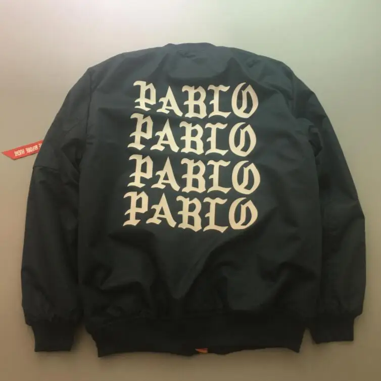 2018 Autumn Winter Pablo kanye west GD Jacket I Feel Like Paul Flight Suit Cotton Jackets air force couple Ma1 Jacket Men Women
2018 Autumn Winter Pablo kanye west GD Jacket I Feel Like Paul Flight Suit Cotton Jackets air force couple Ma1 Jacket Men Women