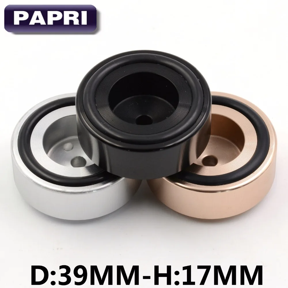 PAPRI Lot/4PCS 39x17MM Solid Aluminum Anodized Amplifier Chassis Feet HIFI DIY Audio DAC CD Player Computer Sound Feet Pad
PAPRI Lot/4PCS 39x17MM Solid Aluminum Anodized Amplifier Chassis Feet HIFI DIY Audio DAC CD Player Computer Sound Feet Pad