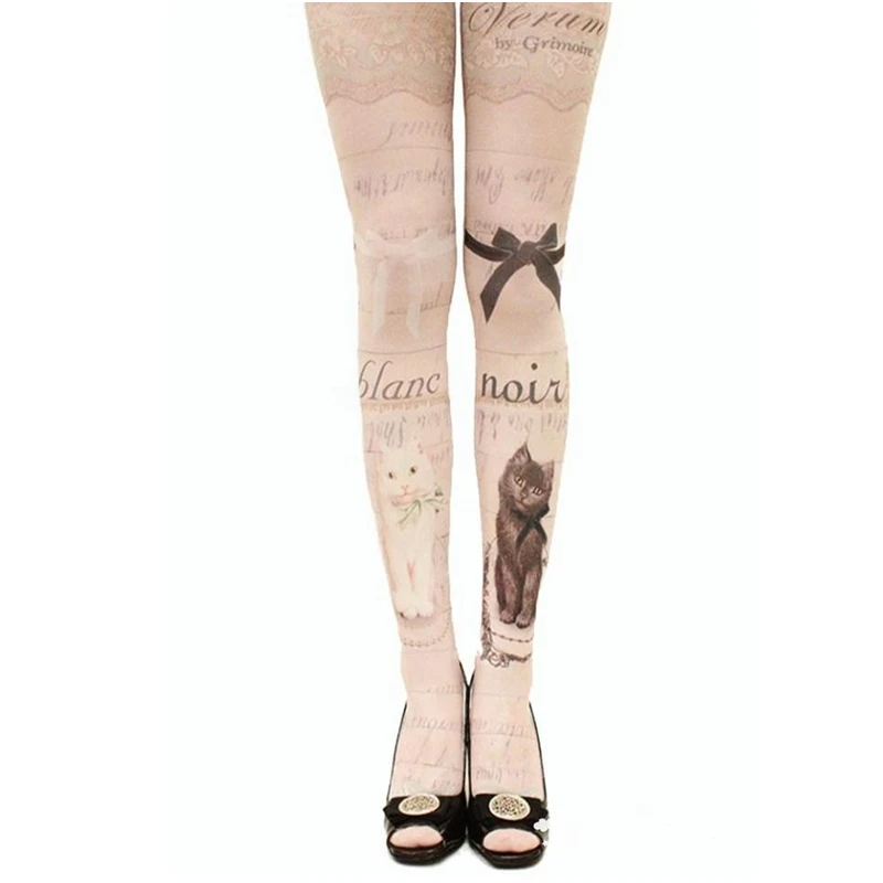 2018 Women Tights With Cats Harajuku Tattoo Cat Pantyhose Female Fancy Stocking Medias Party Pants For Women pantyhoses Lolita
2018 Women Tights With Cats Harajuku Tattoo Cat Pantyhose Female Fancy Stocking Medias Party Pants For Women pantyhoses Lolita