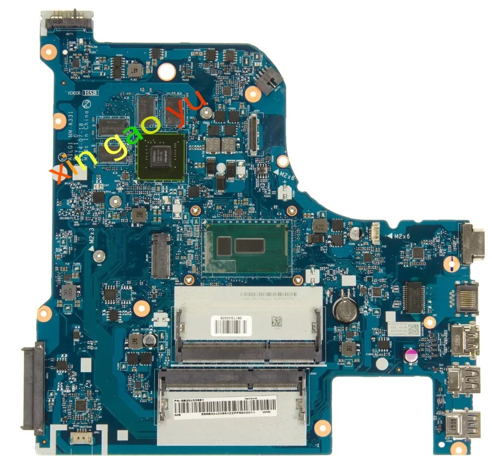 

NM-A331 Laptop motherboard FOR Lenovo Z70-80 motherboard i5-5200U 2.2GHz CPU 5B20H14162 AILG1 DDR3