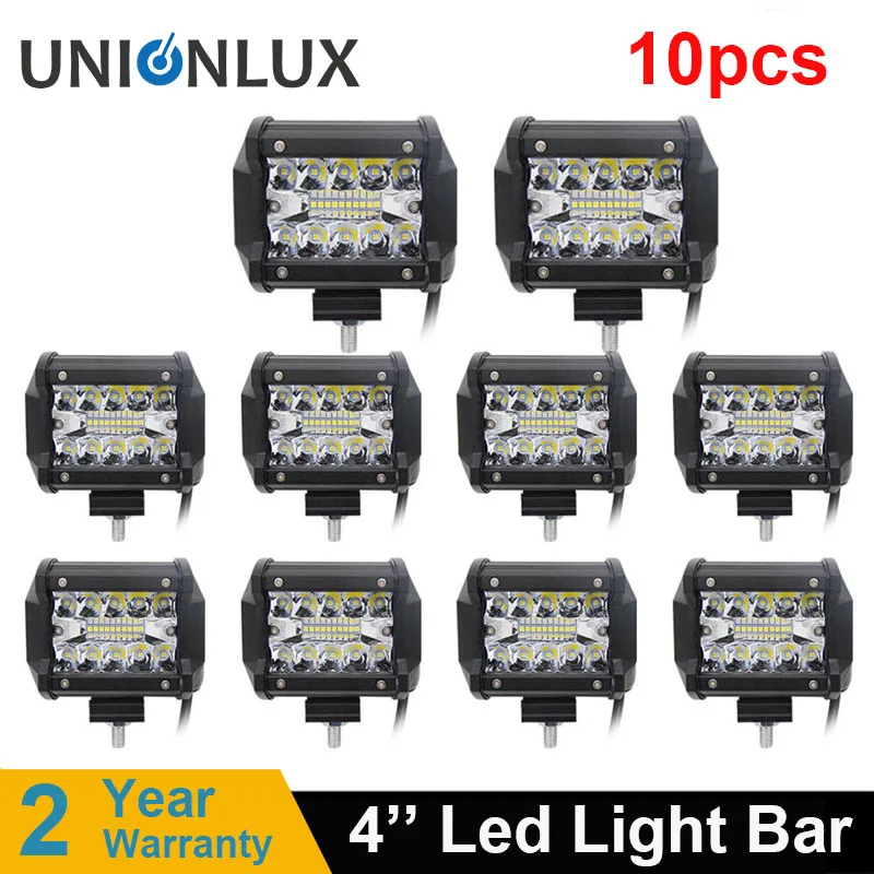 10pcs 60W 4INCH 20LED Waterproof IP67 Work Light LED Light Bars Spot Flood Beam for Work Driving Offroad Boat Car Tractor Truck
10pcs 60W 4INCH 20LED Waterproof IP67 Work Light LED Light Bars Spot Flood Beam for Work Driving Offroad Boat Car Tractor Truck
