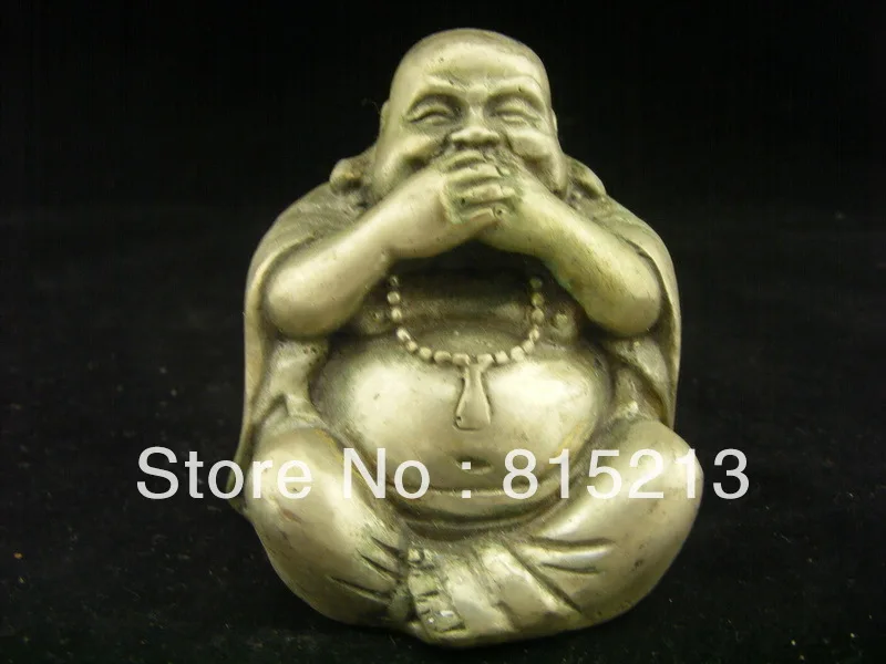 bi00199 Chinese Buddhist Old copper bronze sculpture Maitrey worth collectin
bi00199 Chinese Buddhist Old copper bronze sculpture Maitrey worth collectin