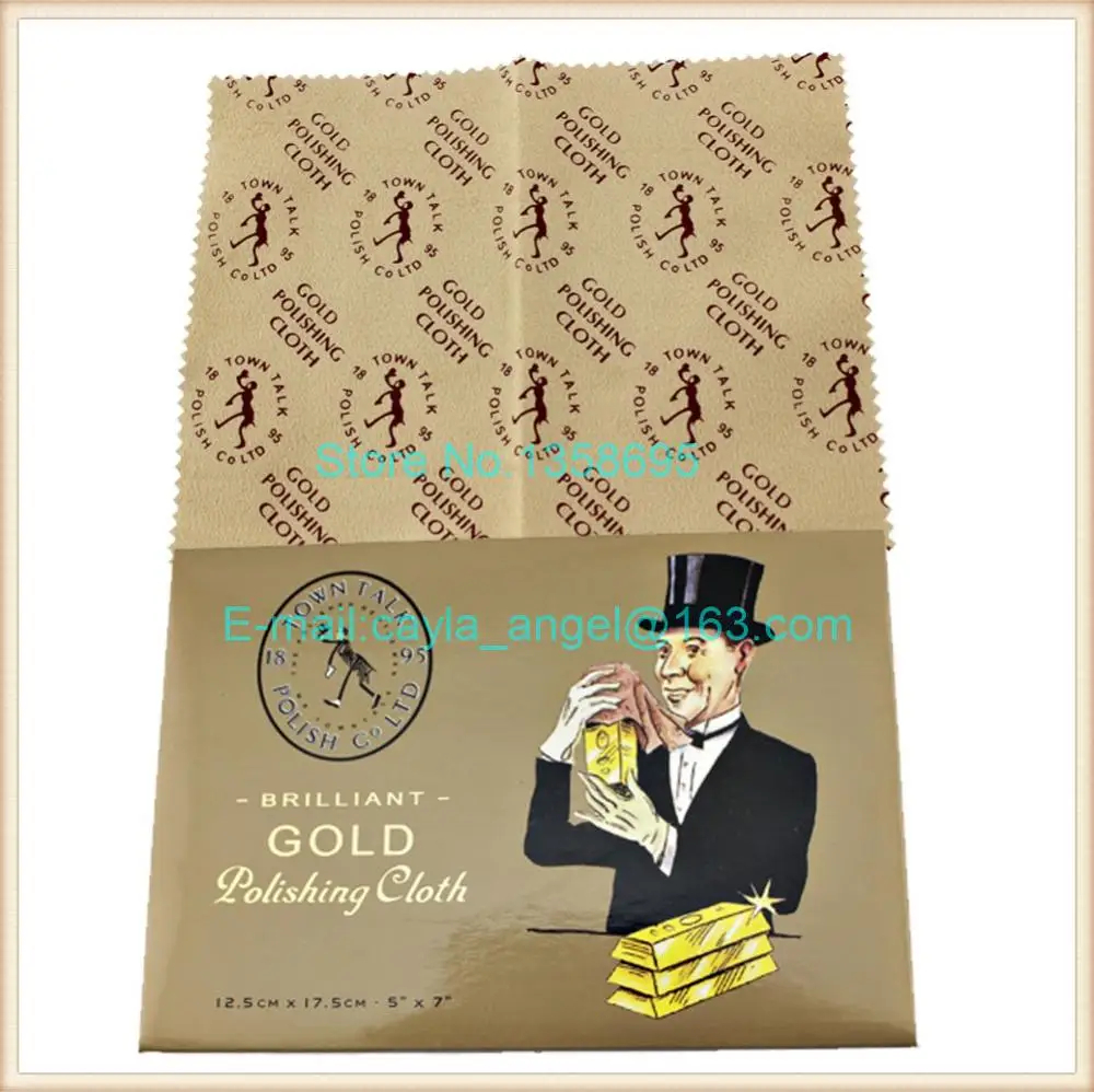 Gold Polishing Cloth jewelry clean cloth Box 1 slice packing 10 pieces of packaging to sell diy free shipping
Gold Polishing Cloth jewelry clean cloth Box 1 slice packing 10 pieces of packaging to sell diy free shipping