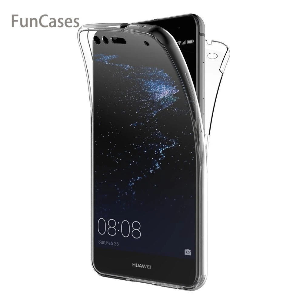 Для Huawei P10 Lite чехол Nova 360 градусов полное покрытие мягкий роскошный прозрачный