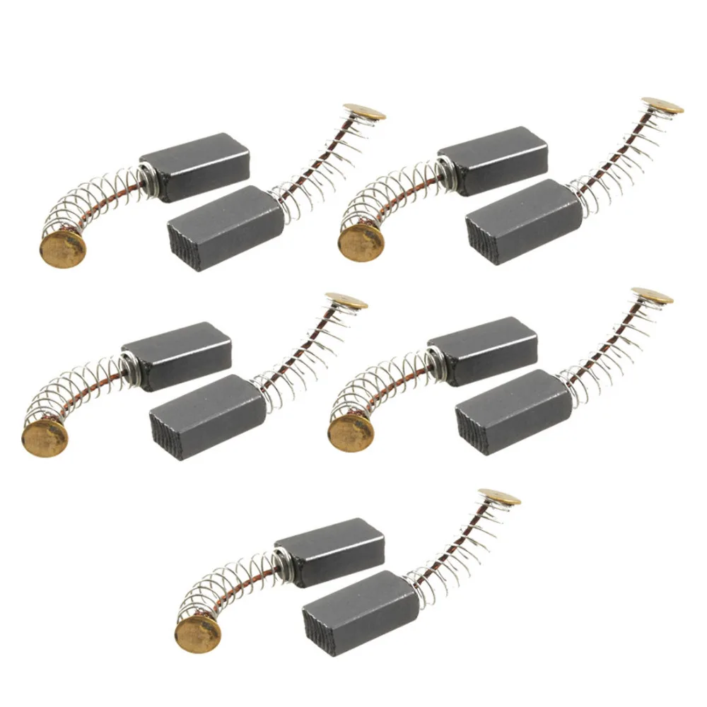 10Pcs/5 pair 14 x 8 x 5mm / 9/16" x 5/16" x 3/16" Electric Drill Motor Rotary Power Tool Carbon Brush 37mm/1.45" Length
10Pcs/5 pair 14 x 8 x 5mm / 9/16" x 5/16" x 3/16" Electric Drill Motor Rotary Power Tool Carbon Brush 37mm/1.45" Length