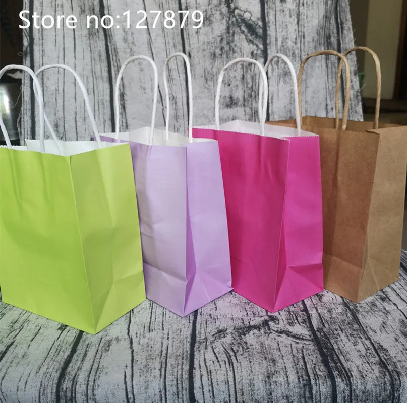 20pcs New High Quality Kraft Paper Bag With Handles Elegant White Packaging Bags For Wedding Birthday Party Jewelry Paper Bags
20pcs New High Quality Kraft Paper Bag With Handles Elegant White Packaging Bags For Wedding Birthday Party Jewelry Paper Bags