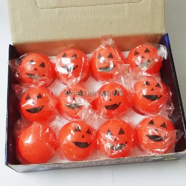 Free shipping 24pcs/lot 5.5cm rubber led flashing ball led bouncy ball led pumpkin ball led toy for halloween decoration
Free shipping 24pcs/lot 5.5cm rubber led flashing ball led bouncy ball led pumpkin ball led toy for halloween decoration