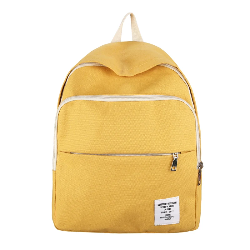 High Quality Canvas Solid Women's Men's Backpacks School Laptop Rucksack Female Male Bag pack Backpacks for Teenage Girls Boys
High Quality Canvas Solid Women's Men's Backpacks School Laptop Rucksack Female Male Bag pack Backpacks for Teenage Girls Boys