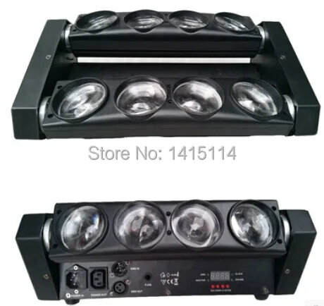 Светодиодный светильник-паук, 8 шт. * 10 Вт, RGBW, светодиодный светильник с движущейся головкой, светодиодный светильник с лучом 
Светодиодный светильник-паук, 8 шт. * 10 Вт, RGBW, светодиодный светильник с движущейся головкой, светодиодный светильник с лучом