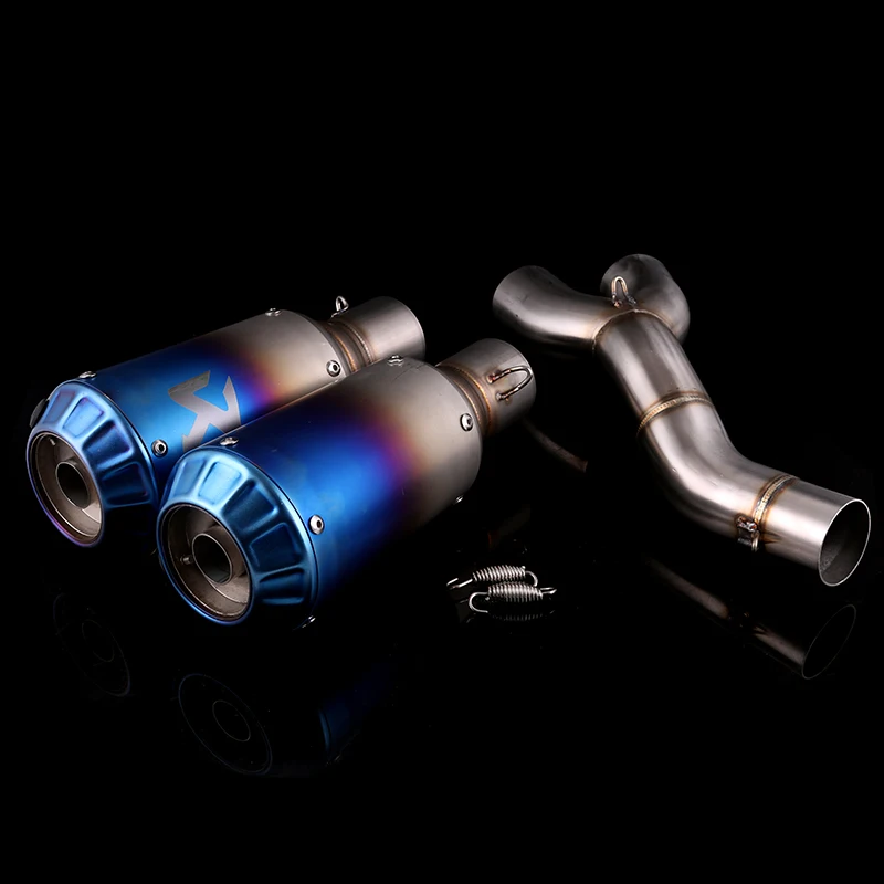 SCRAMBLER Motorcycle Exhaust full system middle pipe + Muffler for DUCATI SCRAMBLER Slip On
SCRAMBLER Motorcycle Exhaust full system middle pipe + Muffler for DUCATI SCRAMBLER Slip On