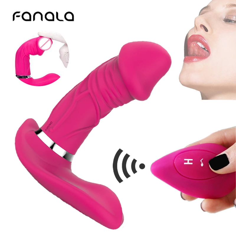 Fanala носимый вибратор для женщин фаллоимитатор беспроводные трусики вибрирующий