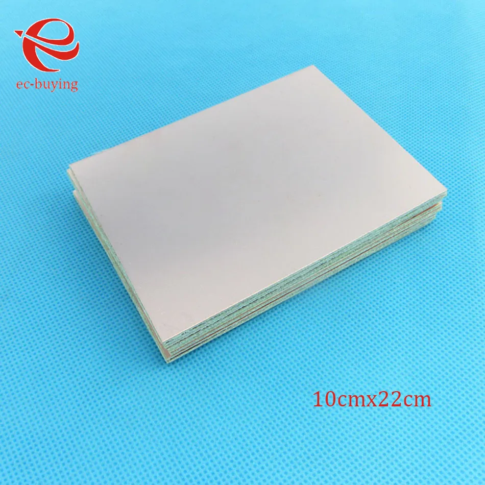 5 шт./лот ламинат с медной обшивкой одна боковая пластина ccl10x20cm1.4 мм универсальная