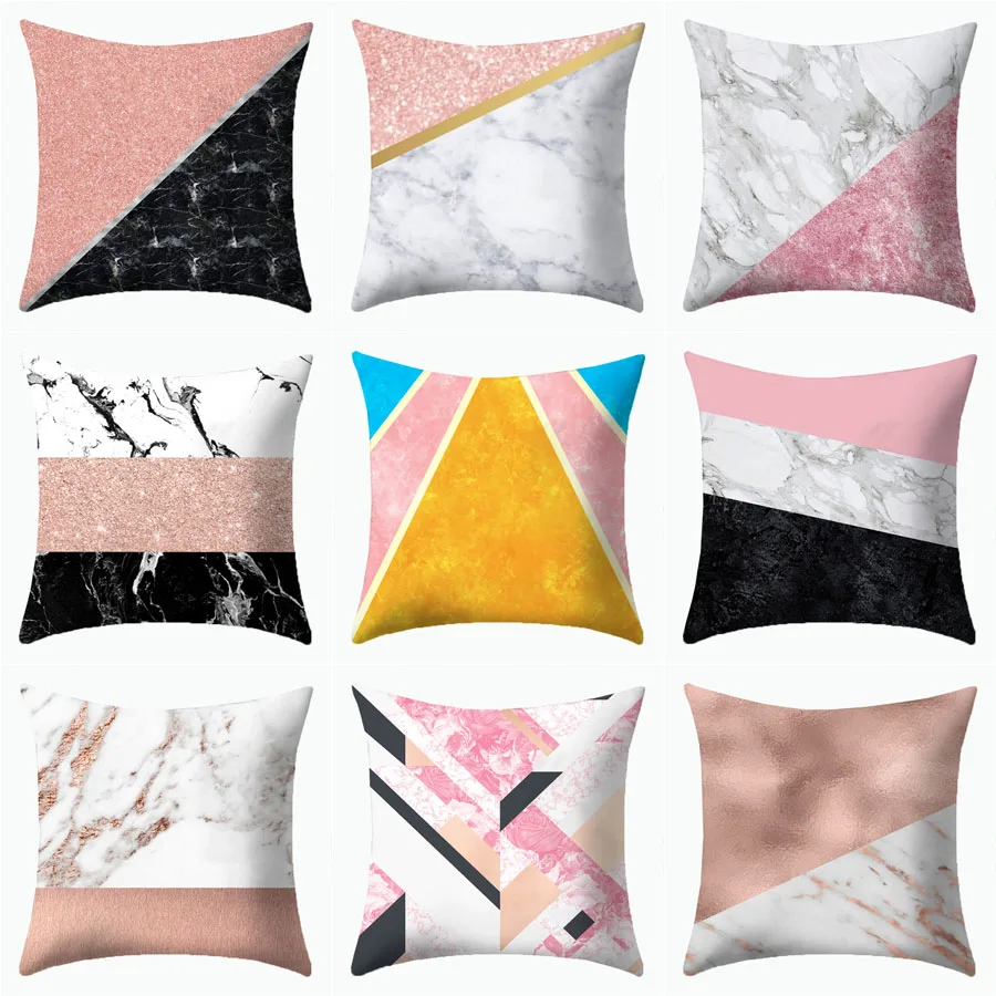 Geometric Marble Texture Pillow Case Square Pillowcase Eiffel Tower Decorative Pillows for Sofa Seat Cushion Cover Home Decor
Geometric Marble Texture Pillow Case Square Pillowcase Eiffel Tower Decorative Pillows for Sofa Seat Cushion Cover Home Decor