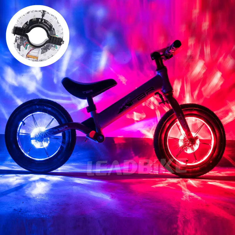 Велосипедный передний светодиодный фонарь Leadbike зарядка через USB предупреждающие